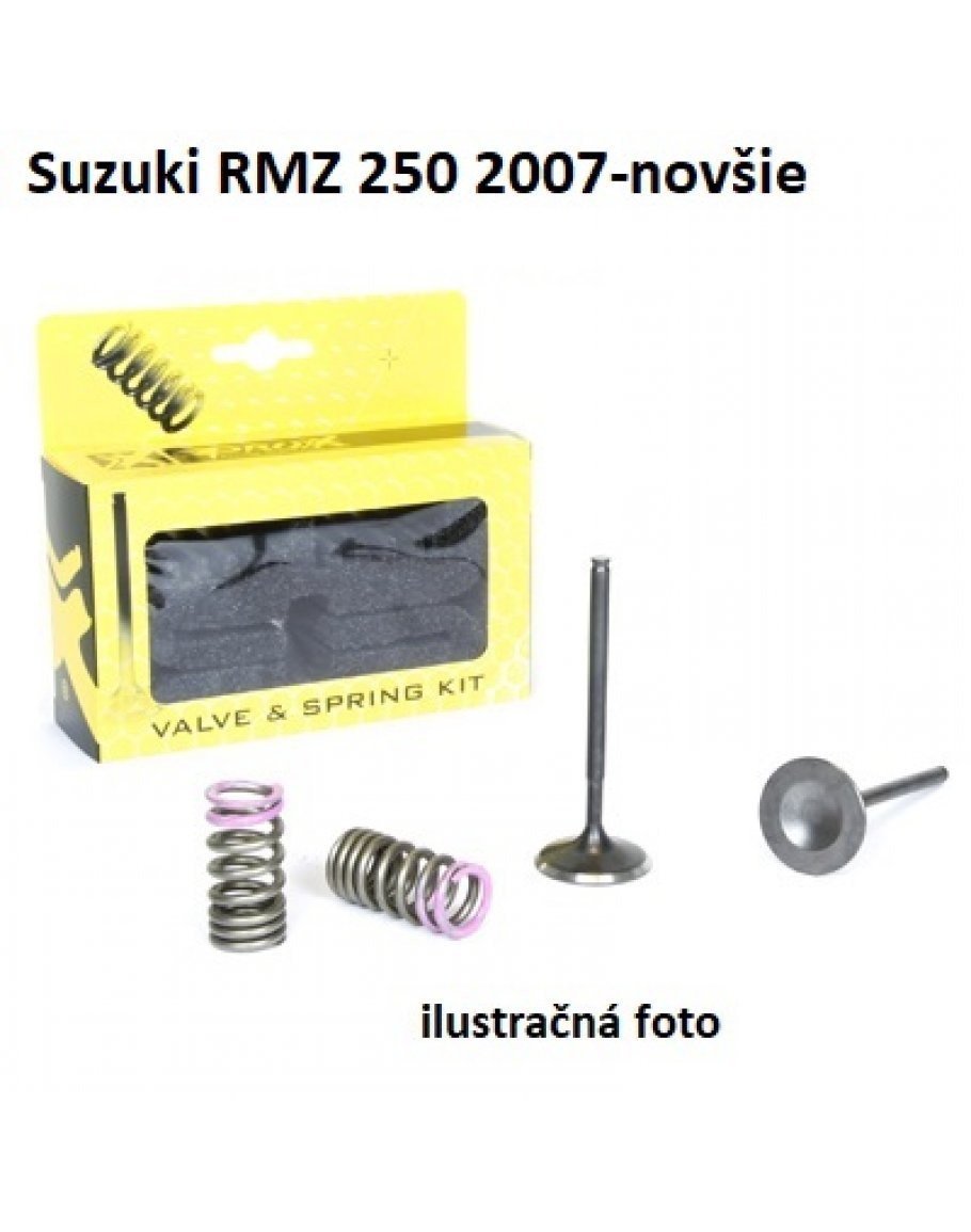 Ventily výfukové oceľové Suzuki RMZ 250 2007-2023