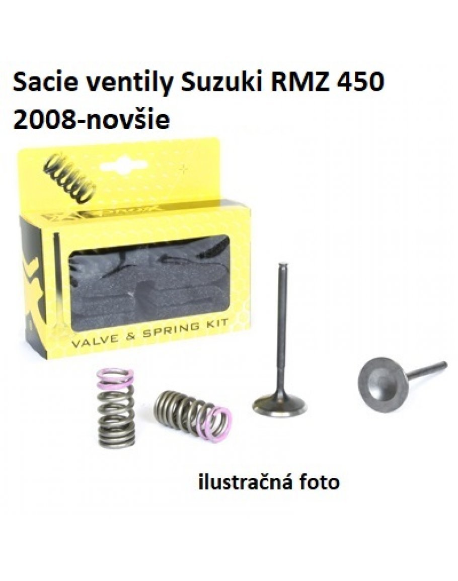 Ventily výfukové oceľové Suzuki RMZ 450 2008-2023