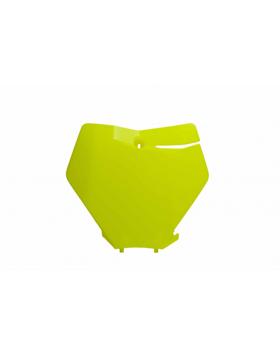 Predná tabuľka KTM SX/SXF/XC-F 2019-2022 neon yellow