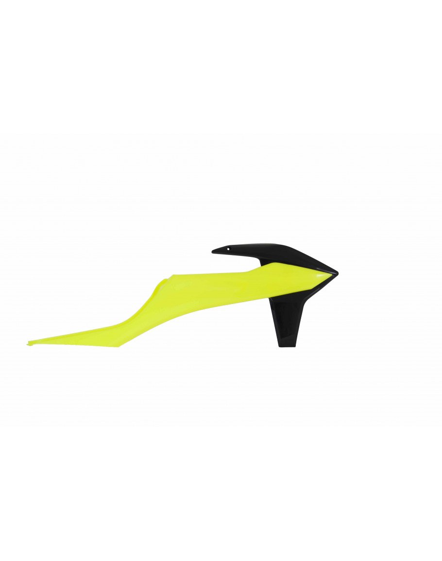 Kryty chladičov KTM SX/SXF/XC-F 19-20,EXC 2020 neon yellow