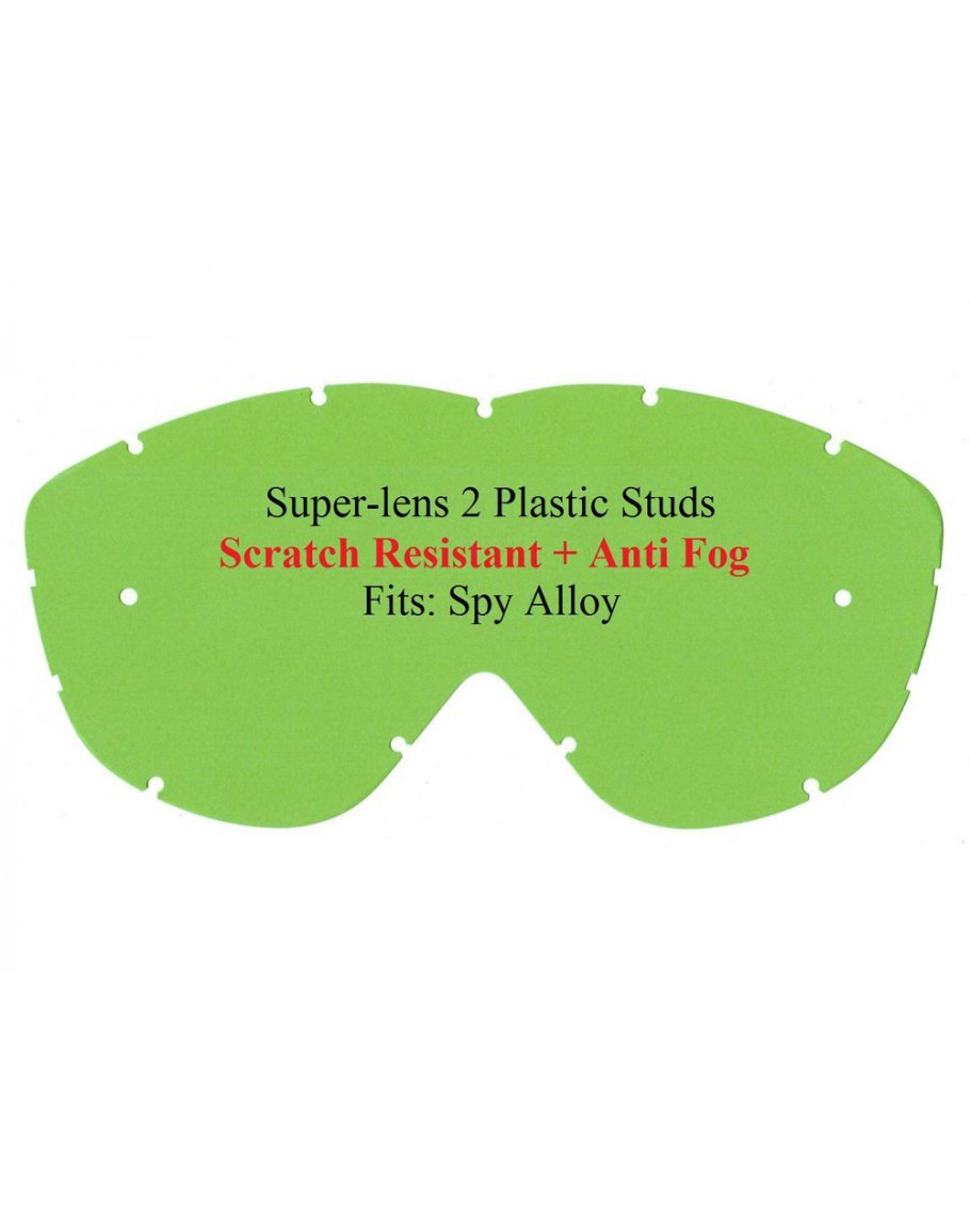 Sklo do okuliarov SPY alloy číre