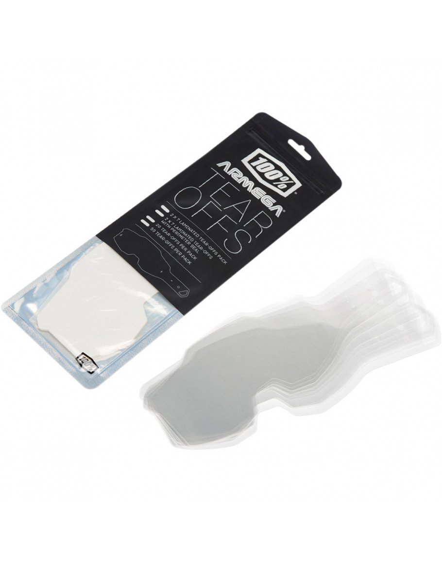 Trhačky-fólie Tear offs 100% ARMEGA (50ks)