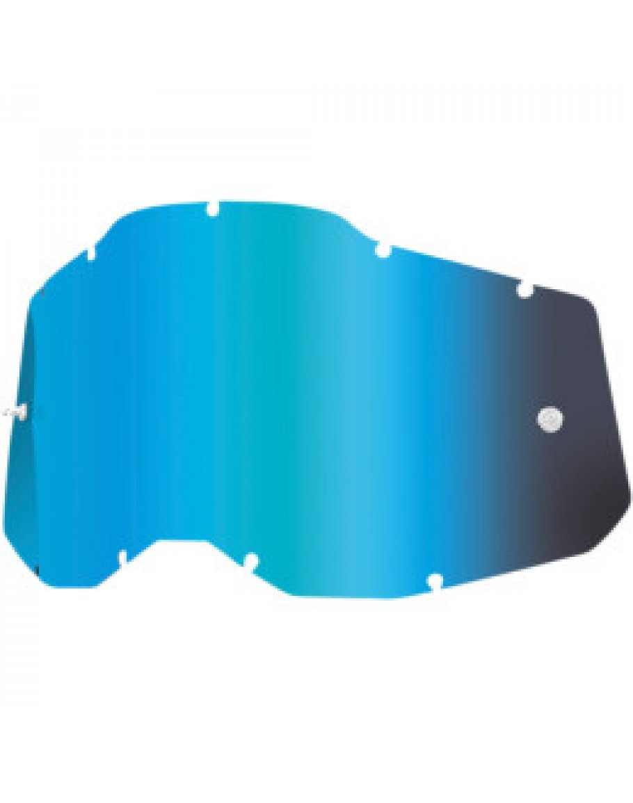 Zrkadlové sklo do okuliarov 100% Strata 2,Accuri 2, Racecraft 2 blue