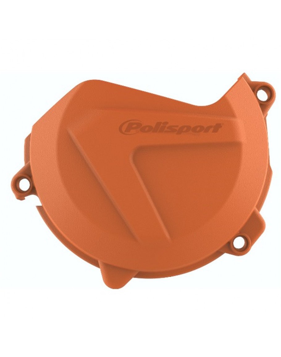 Plastový kryt krytu spojky KTM SXF/XCF 450/500 16-21, EXCF/XCFW 450-500 17-21 oranžový