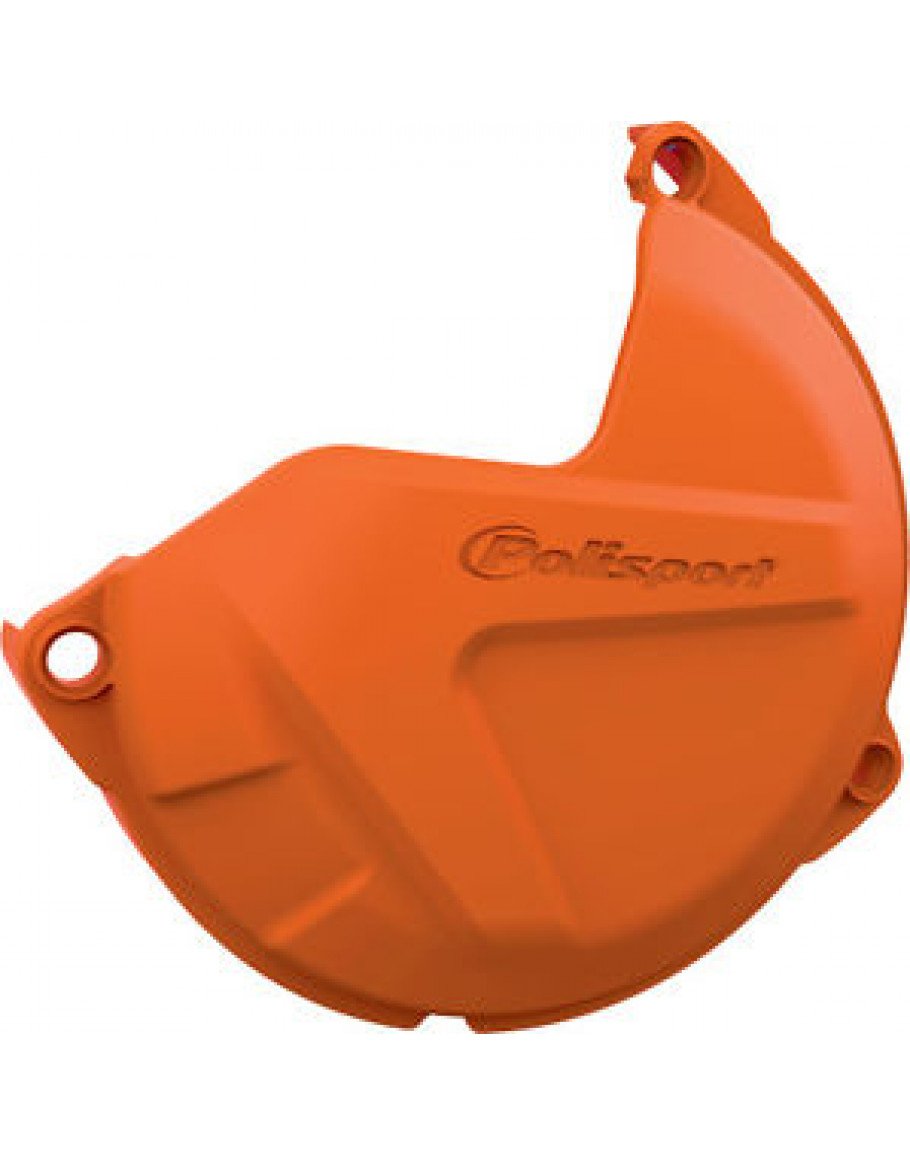 Plastový kryt krytu spojky KTM XC/SX 125/200 09-15, EXC/XCW 125/200 09-16 oranžový