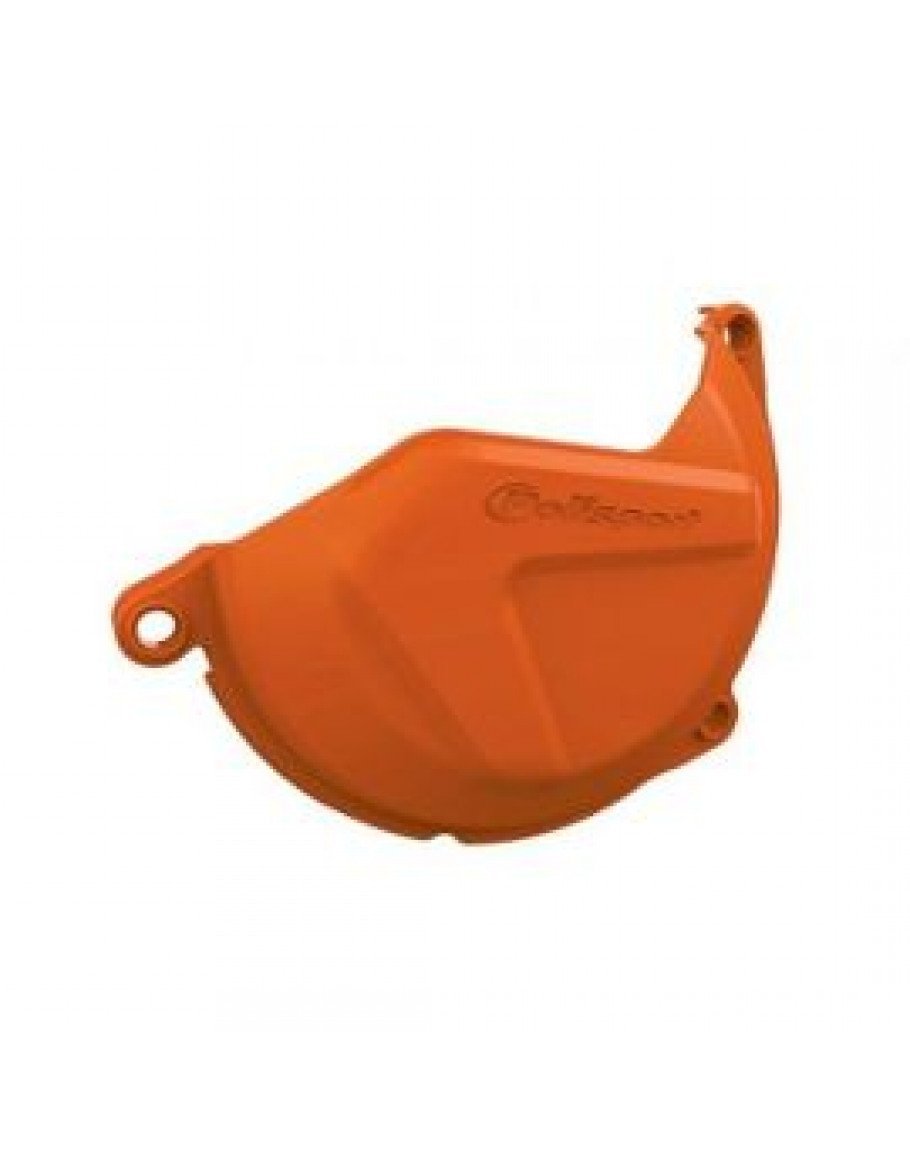 Plastový kryt krytu spojky KTM XCF/SXF 450/500 13-15, EXCF/XCFW 450/500 12-16 oranžový