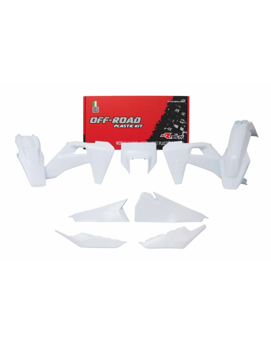Sada plastov Husqvarna FE 250-501 2020-2022, TE 150-300 2020-2022 biela
