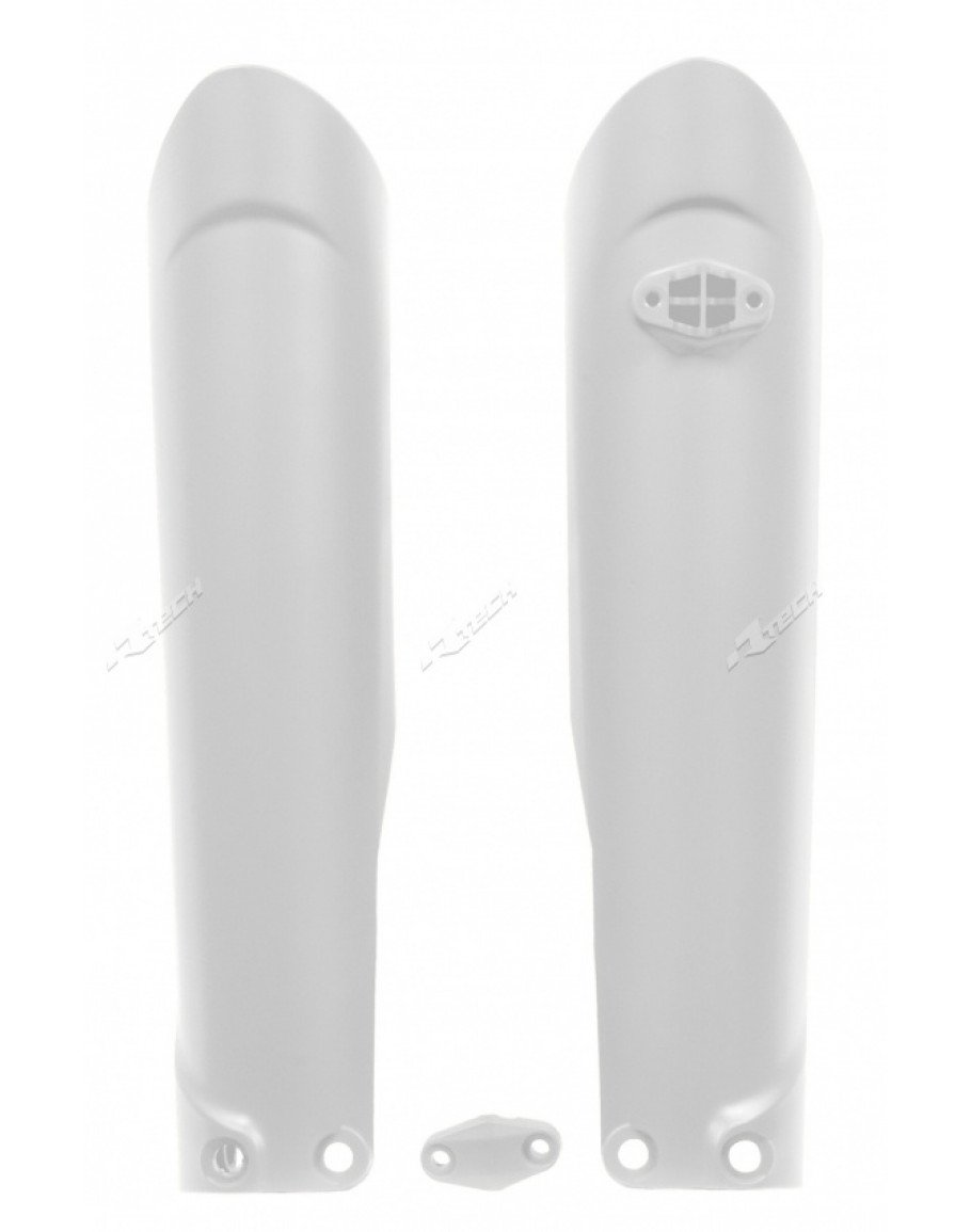 Kryty tlmičov KTM SX/SXF/XCF 15-22, EXC/EXCF/XC-W 16-23,Gas-Gas 21-23 biele