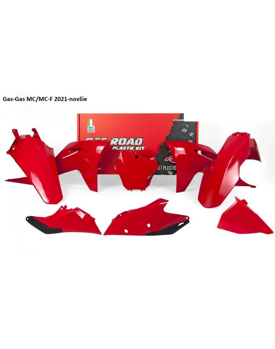 Sada plastov Gas-Gas MC/MC-F 2021-2022 červená