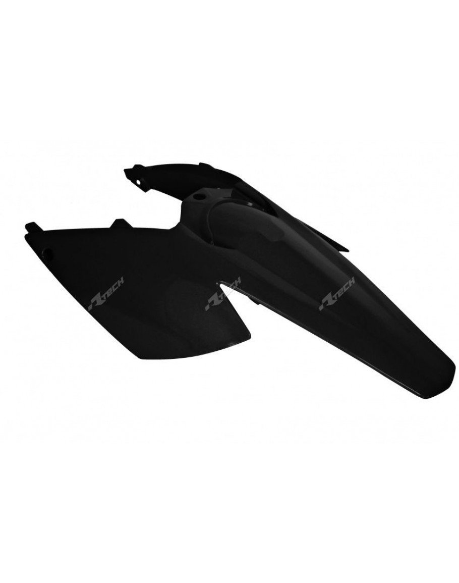 Zadný blatník s tabuľkami EXC 04-07, EXCF 250F 2007,SX-SXF 03-06 čierny