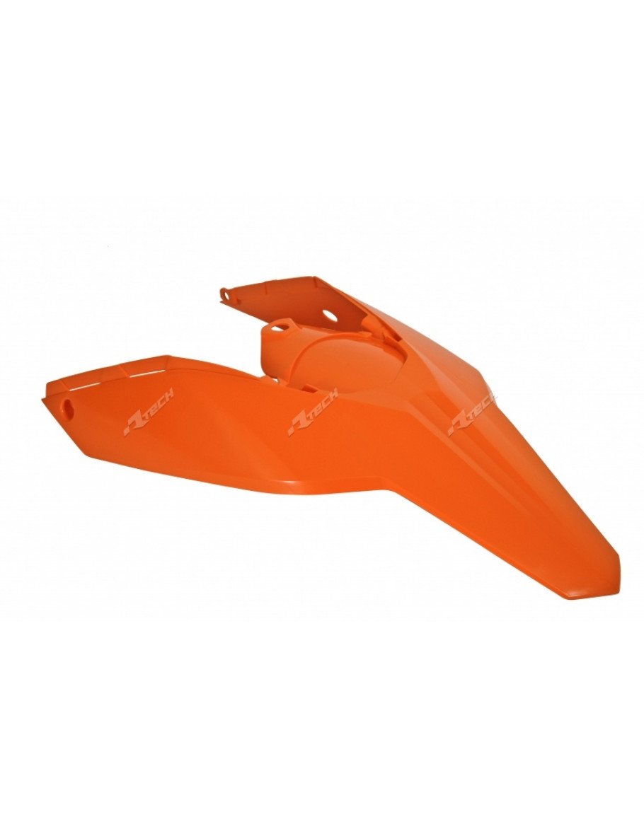 Zadný blatník s tabuľkami SX/SXF 2007-2010 oranžový