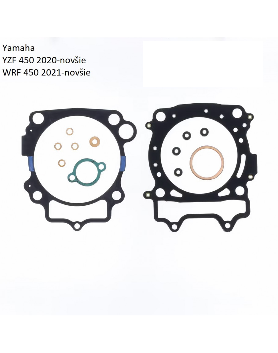 Sada tesnení vrchná Yamaha YZF 450 2020-2022,WRF 450 2021-2023