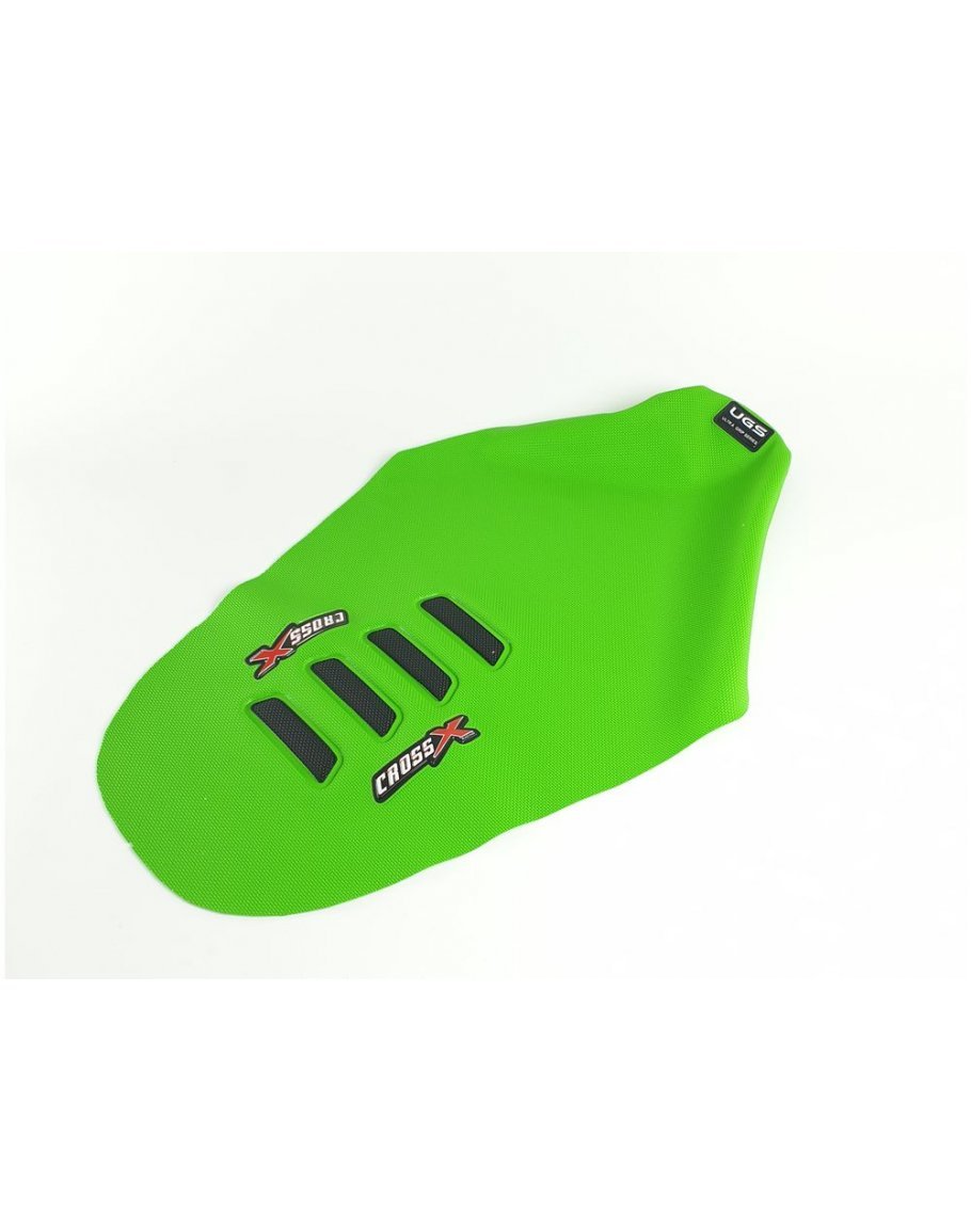 Poťah sedadla CrossX UGS wave Kawasaki KXF 450 2019-2023,KXF 250 2021-2023 zeleno-čierny