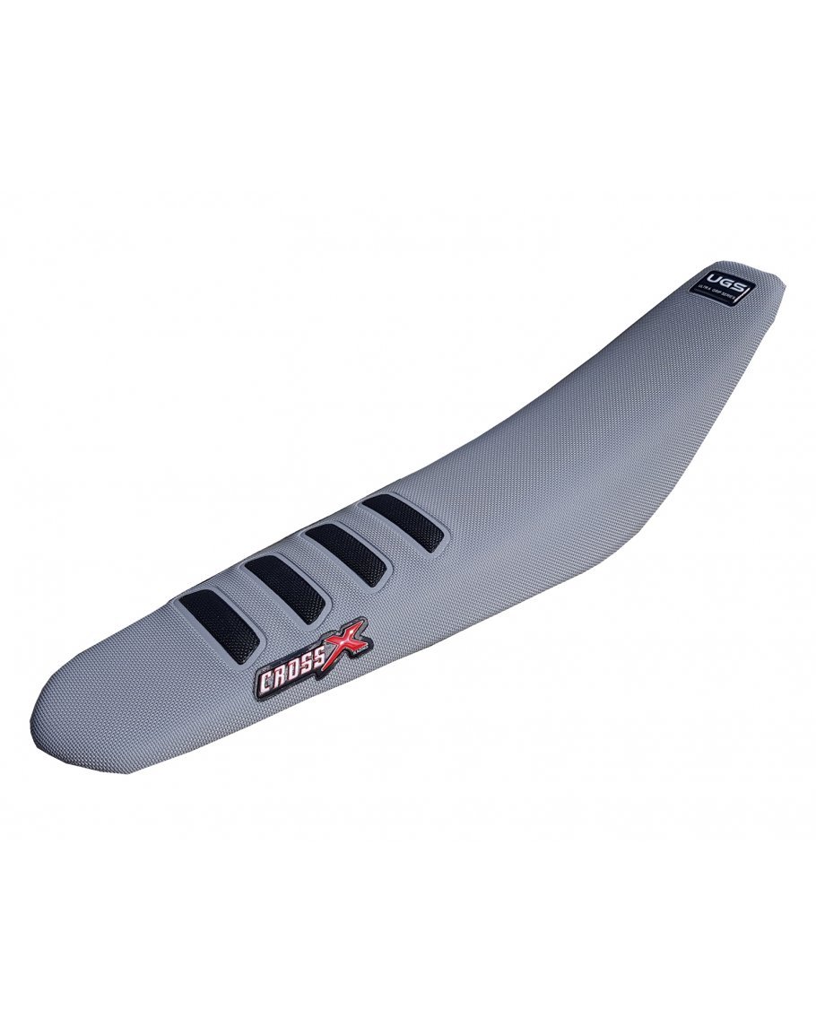 Poťah sedadla CrossX UGS wave Yamaha YZF 250 19-22,YZF 450 18-22,WRF 250 20-22,WRF 450 19-22 šedo-čierny