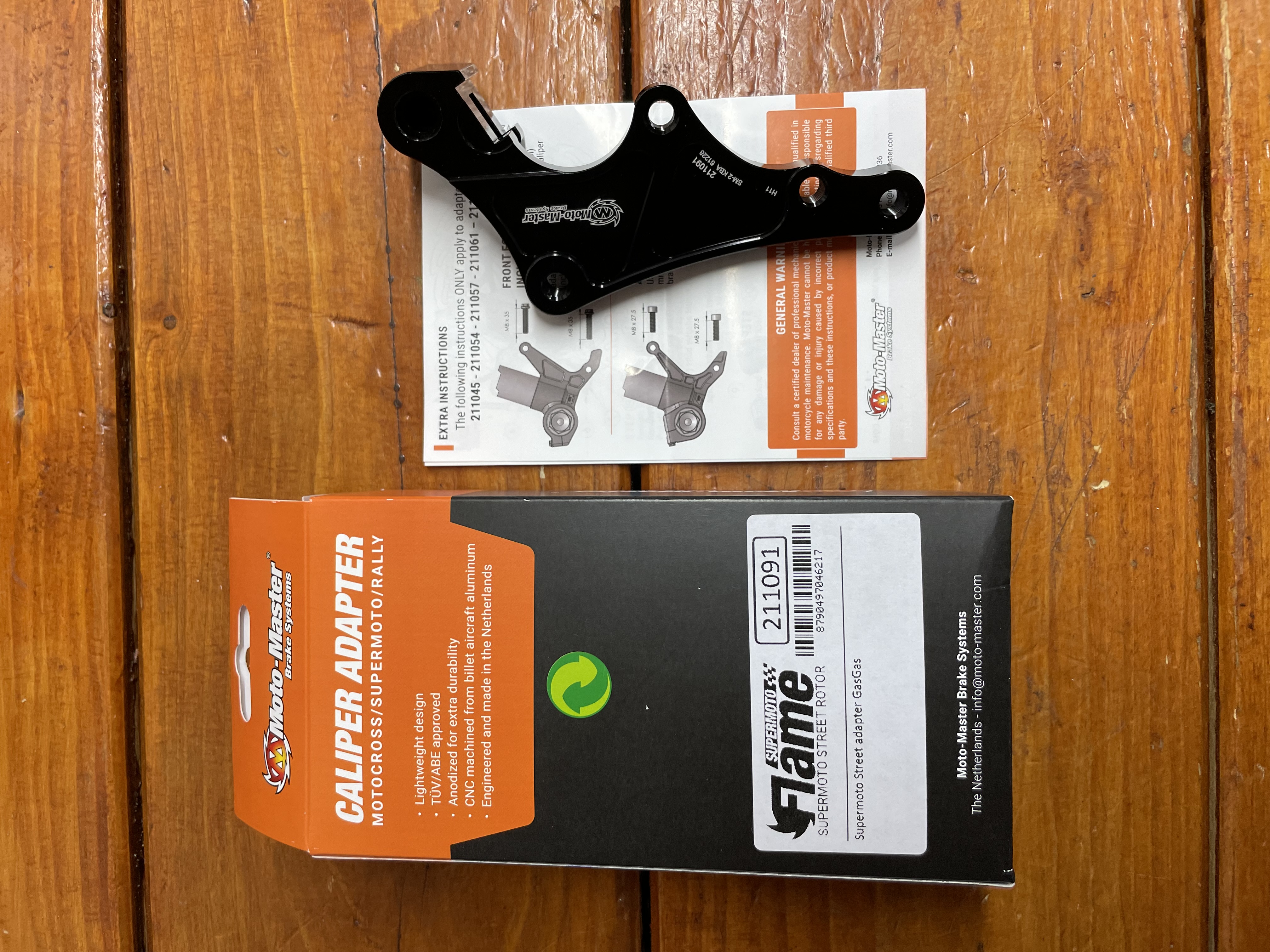 Adaptér Moto-Master 320 mm GASGAS 00-20 / RIEJU