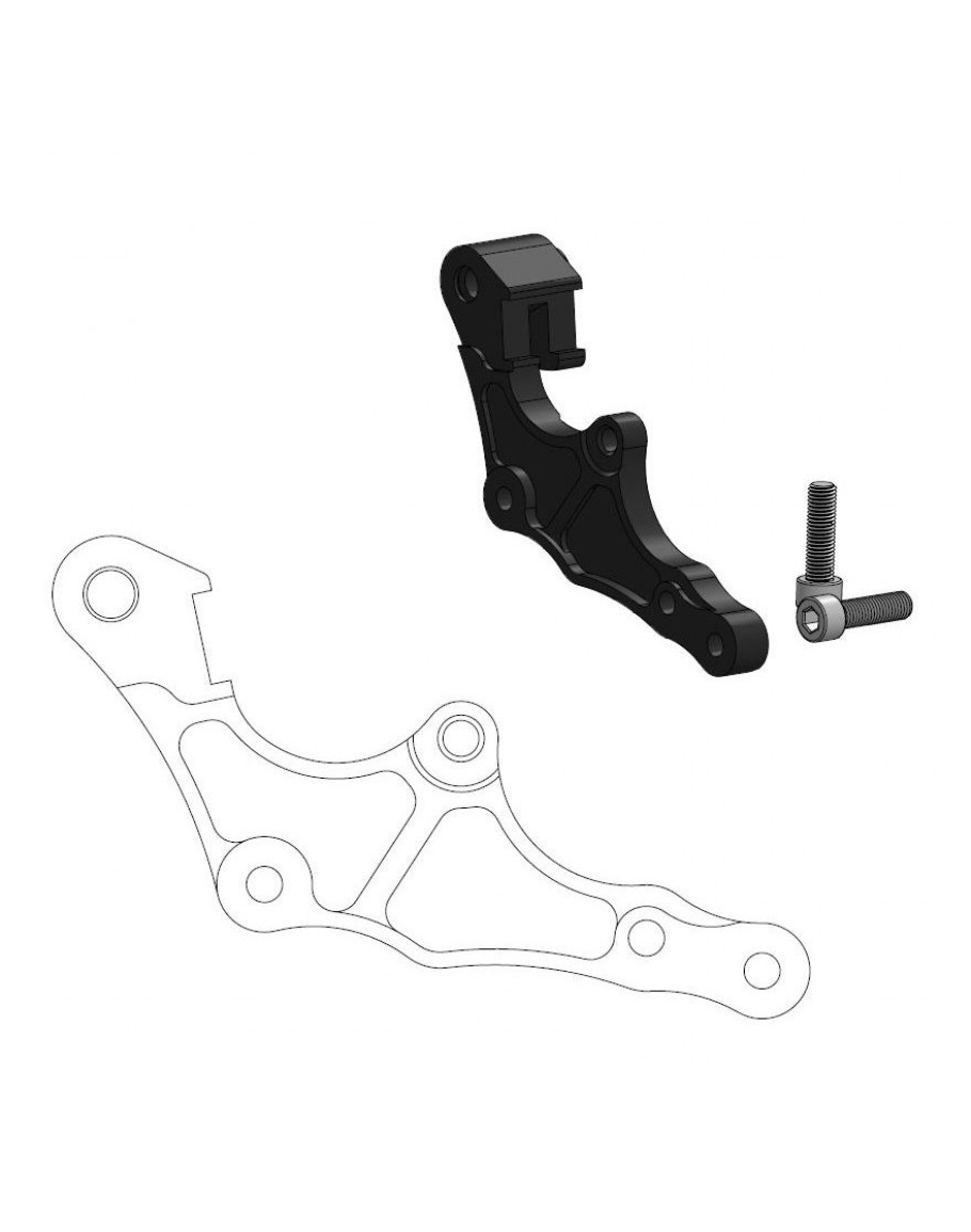 Adaptér Moto-Master ku kotúču 320 mm BRAKETEC Gas-Gas 2021+,Husqvarna 2022+