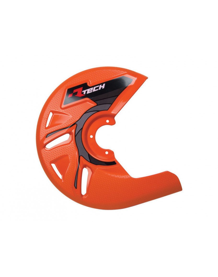 Kryt predného kotúča R-tech neonovo-oranžový