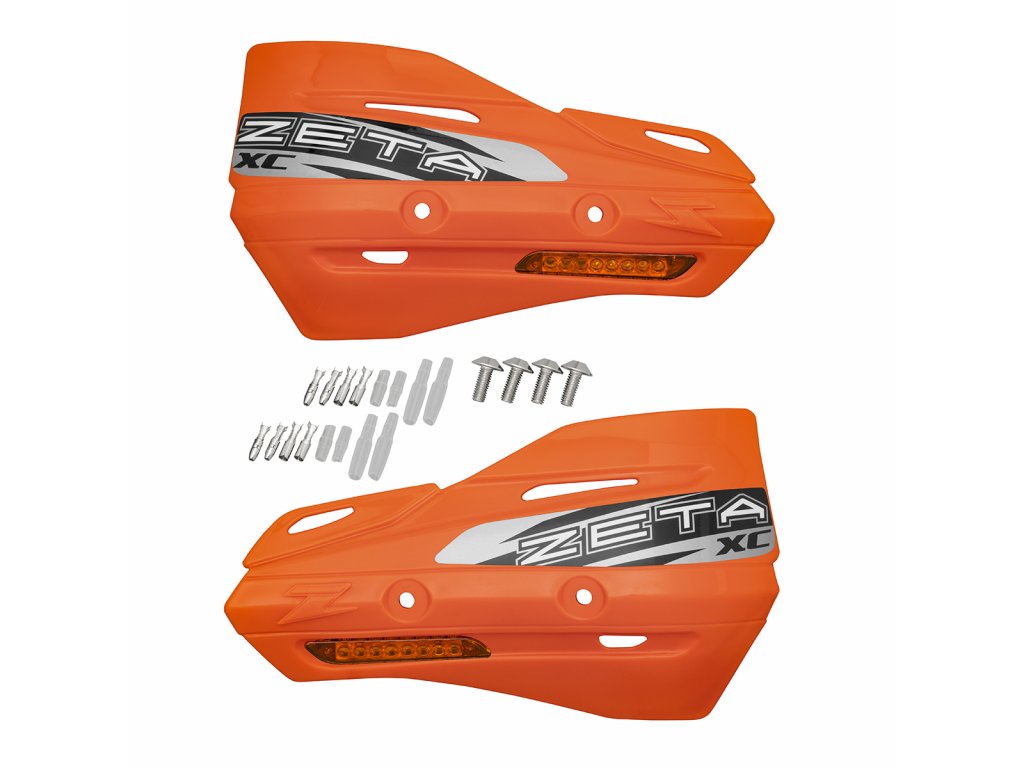 ZETA Armor-XC kryty rúk orange s oranž.smerovkami