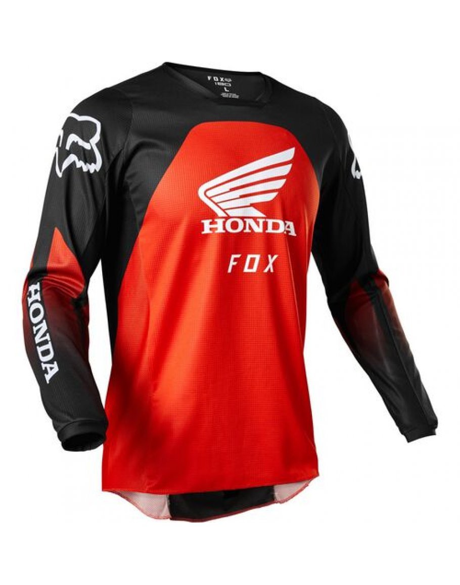 Dres FOX 180 HONDA black/red 2022