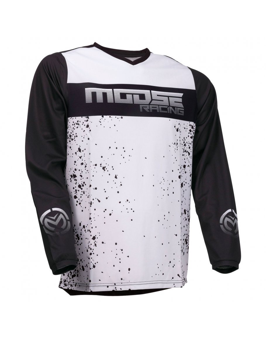 Dres Moose Racing Qualifier white/black 2022