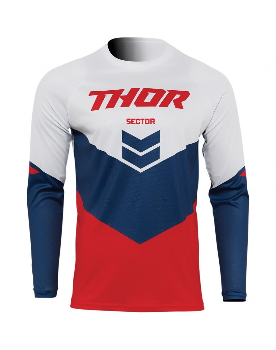 Dres Thor Sector Chev red/navy 2022