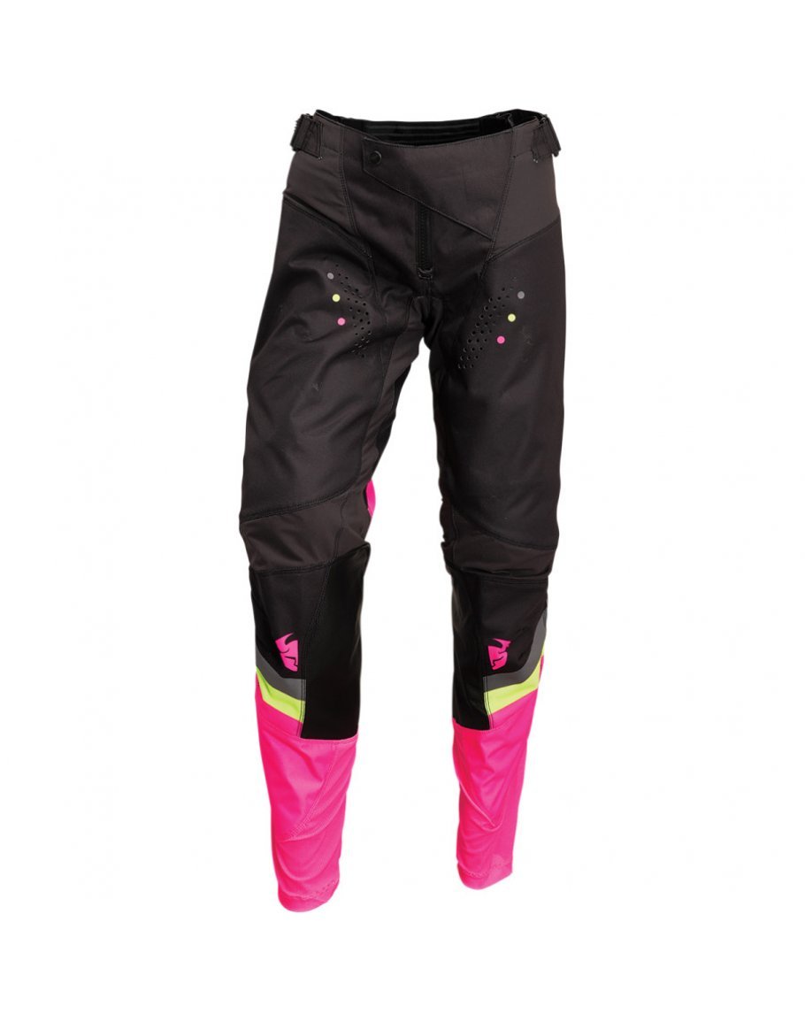 Nohavice Thor Pulse REV CHARCOAL/FLO PINK 2022
