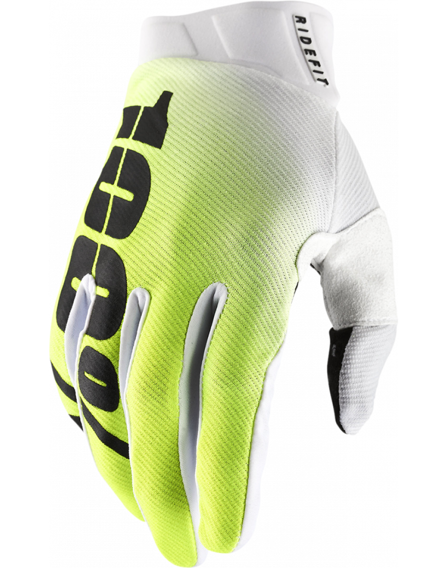 Rukavice 100% RIDEFIT Corp yellow