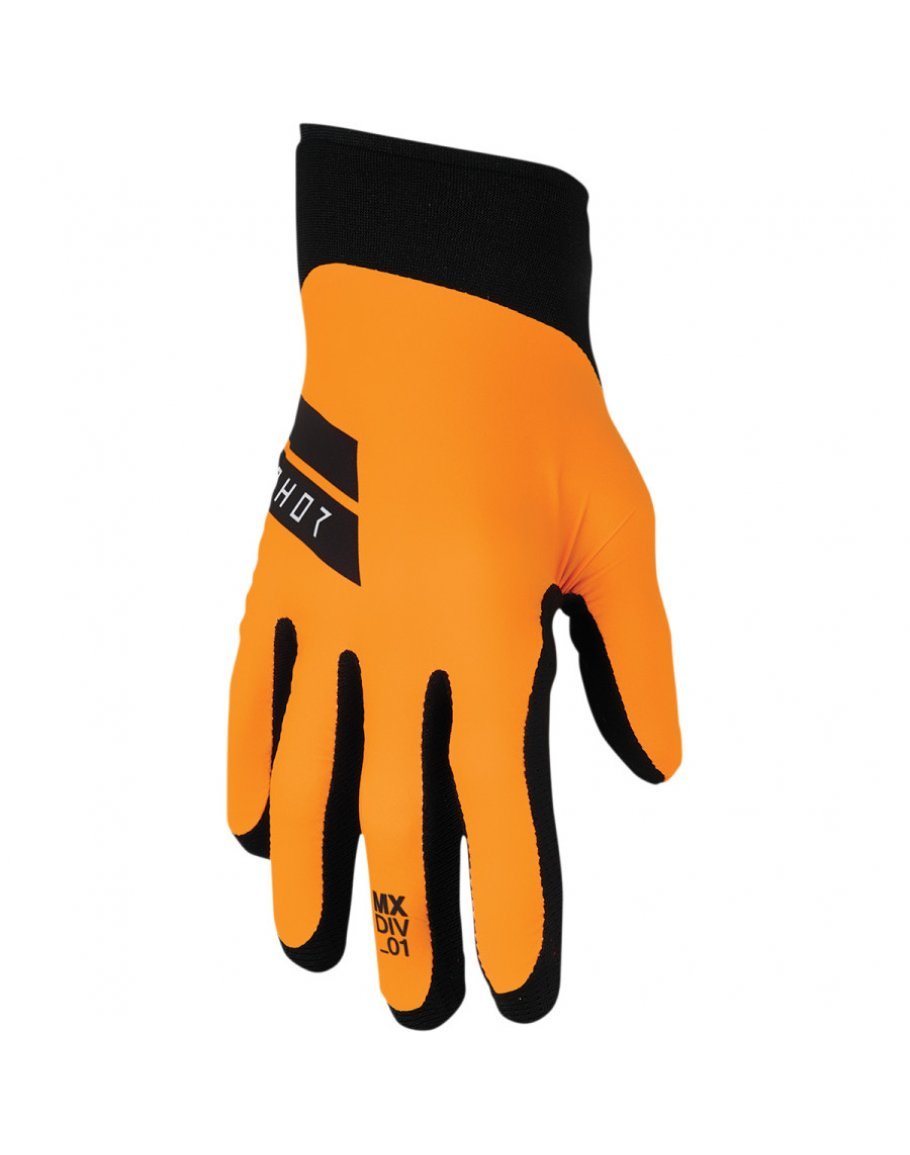 Rukavice Thor Agile Hero orange/black