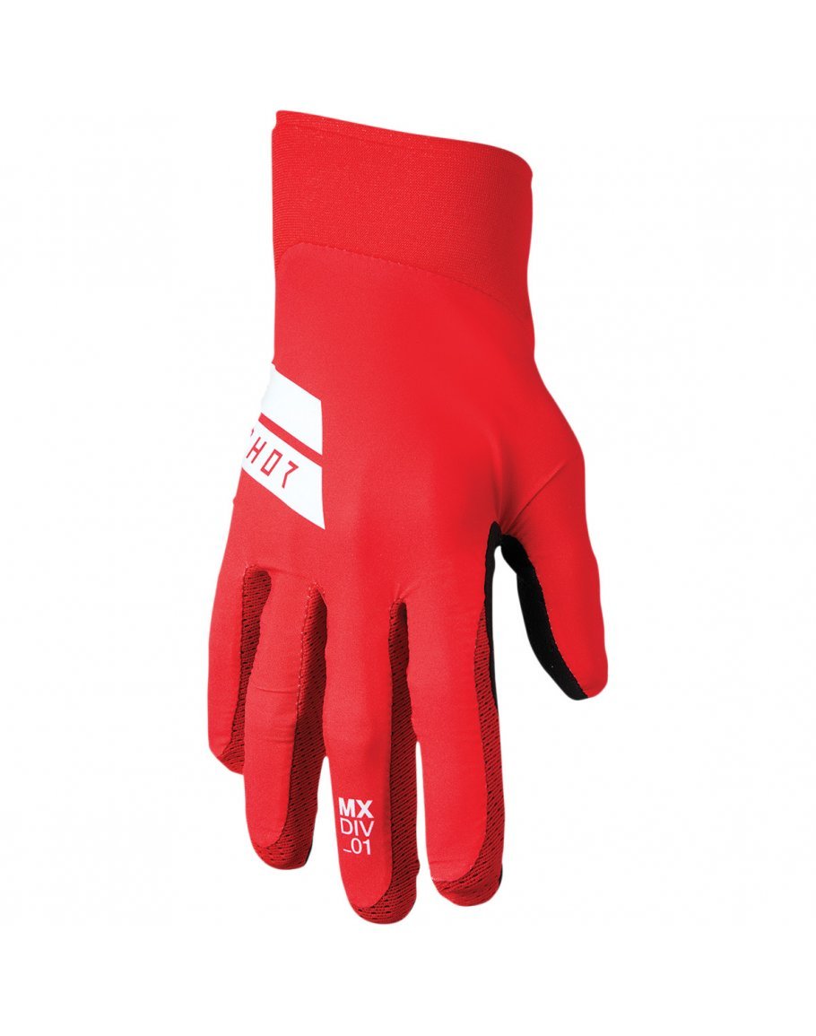 Rukavice Thor Agile Hero red/white