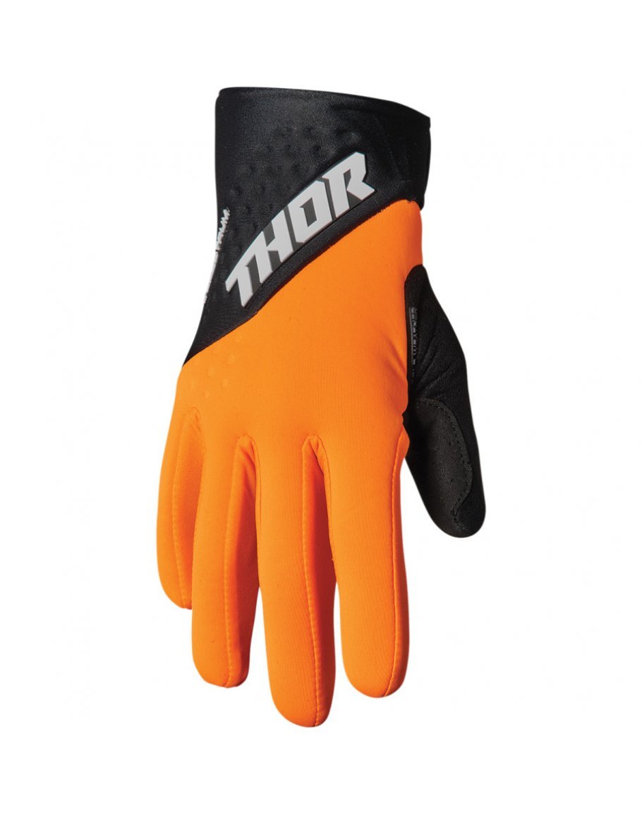 Rukavice Thor Spectrum COLD flo orange/black 2022