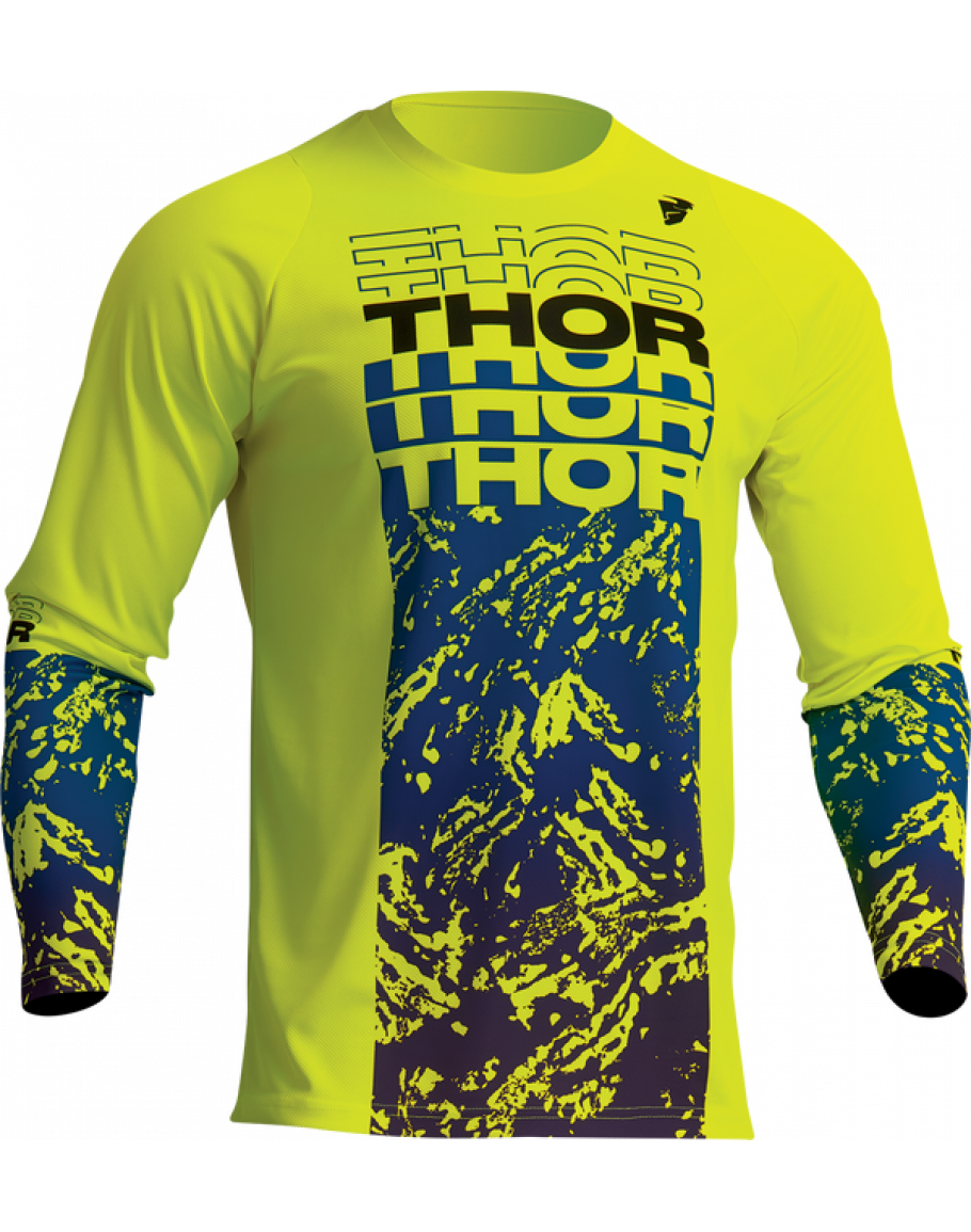 Dres Thor Sector Atlas black/acid 2023 detský