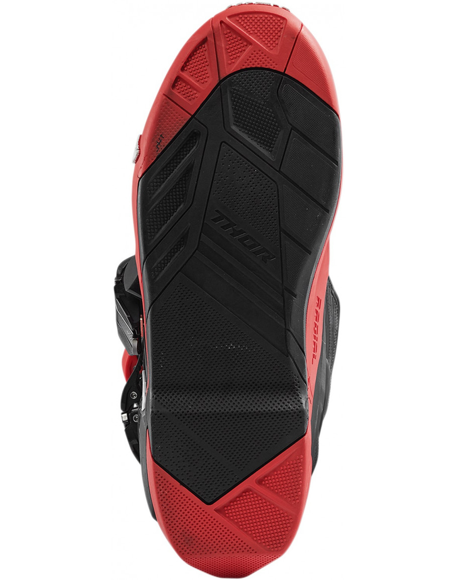 Náhradné podrážky na čižmy Thor Radial black/red