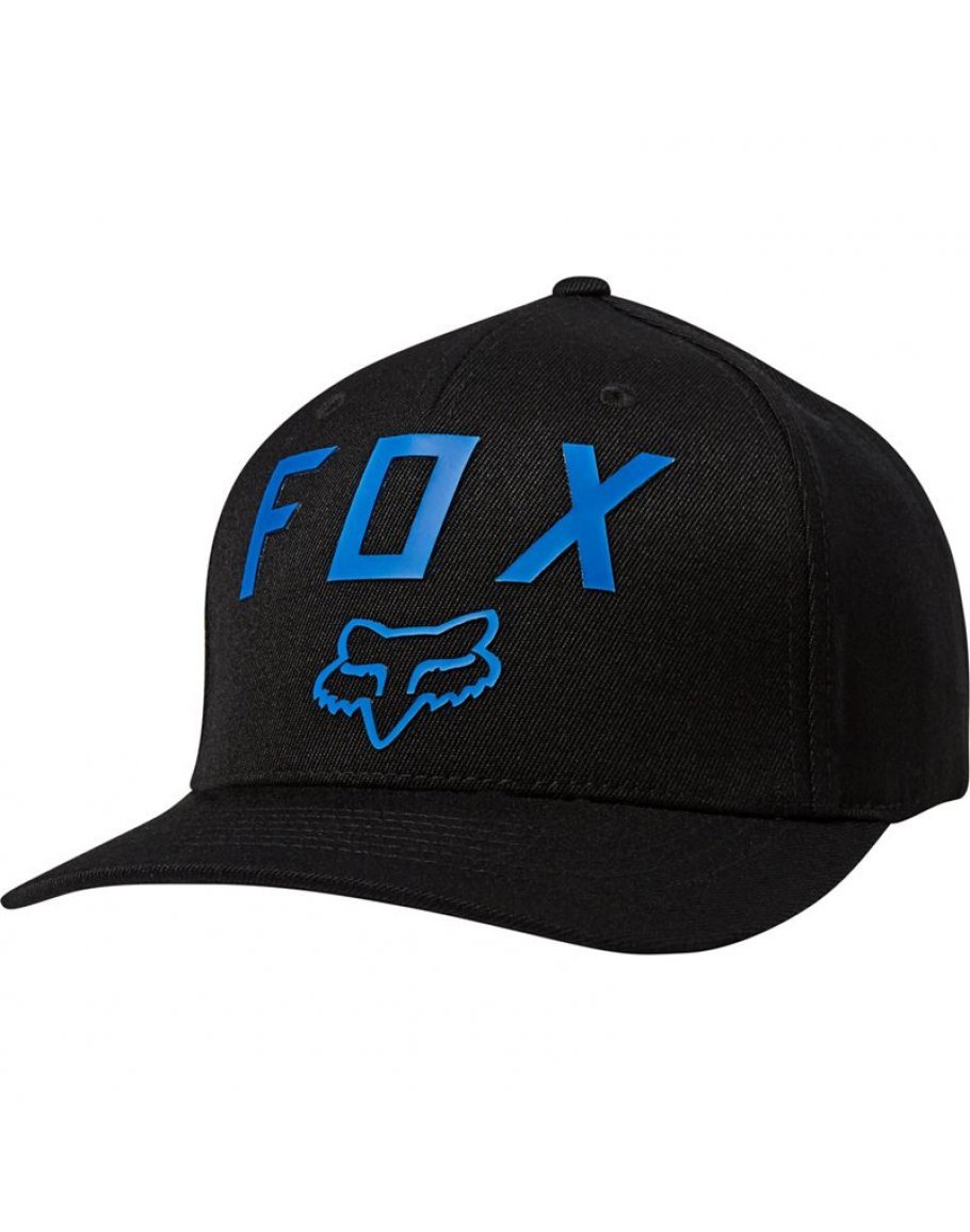 Šiltovka Fox Number 2 Flexfit Hat black/blue