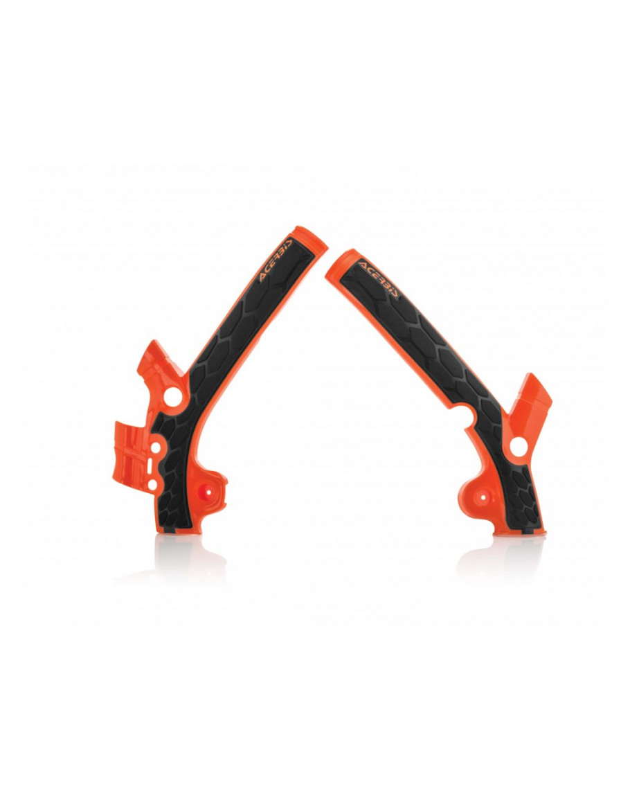 Chrániče rámu Acerbis X-grip KTM SX 85 2013-2017, HSQ TC 85 2014-2017 čierno-oranžové