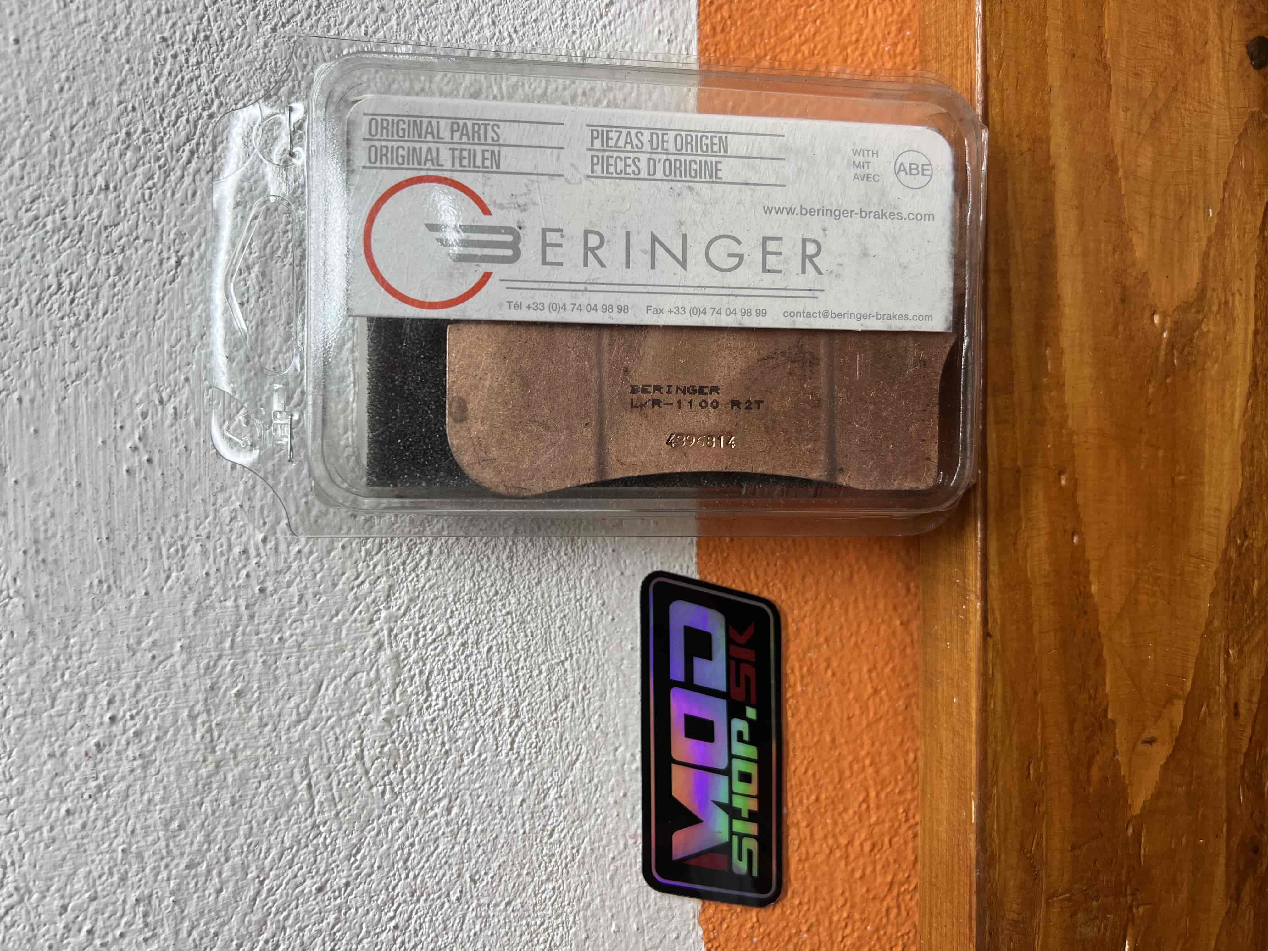 Brzdové platničky RACING 6 piest Beringer