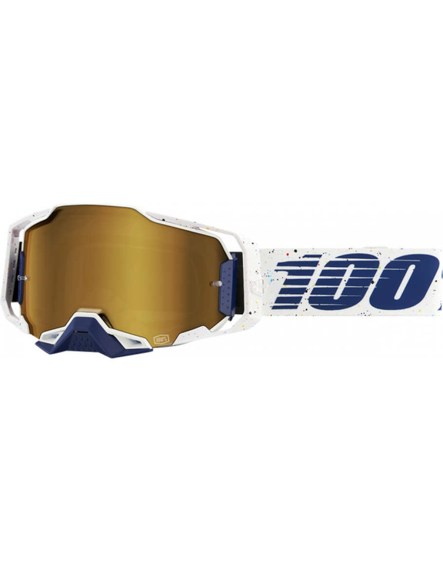 100% Armega Solis mirror gold lens