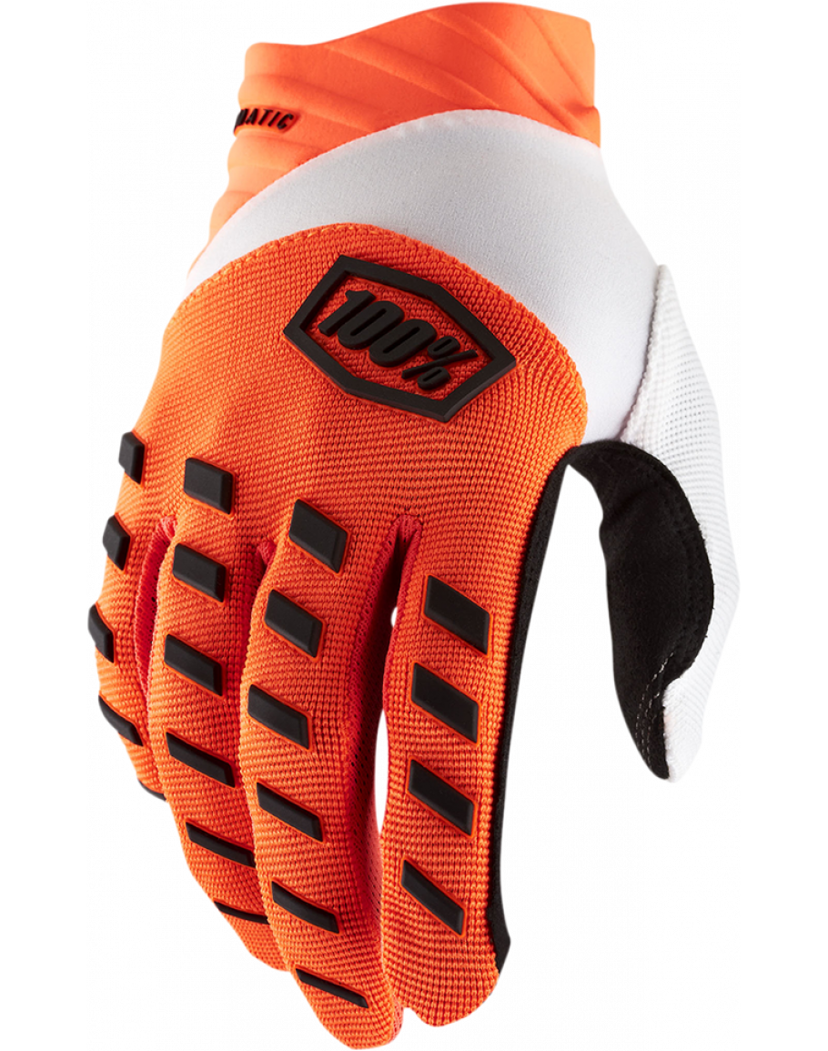 Rukavice 100% Airmatic fluo orange