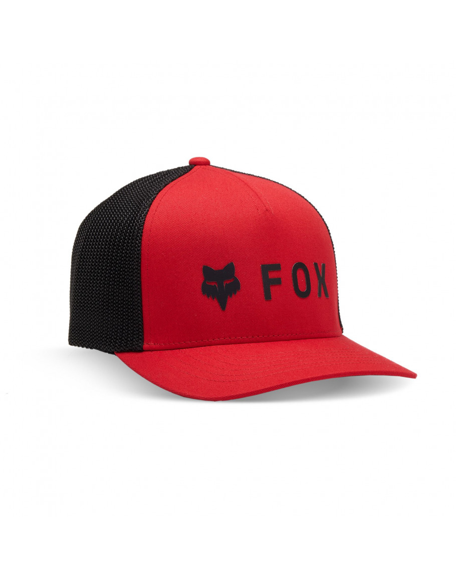 Šiltovka Fox Absolute Flexfit flame red