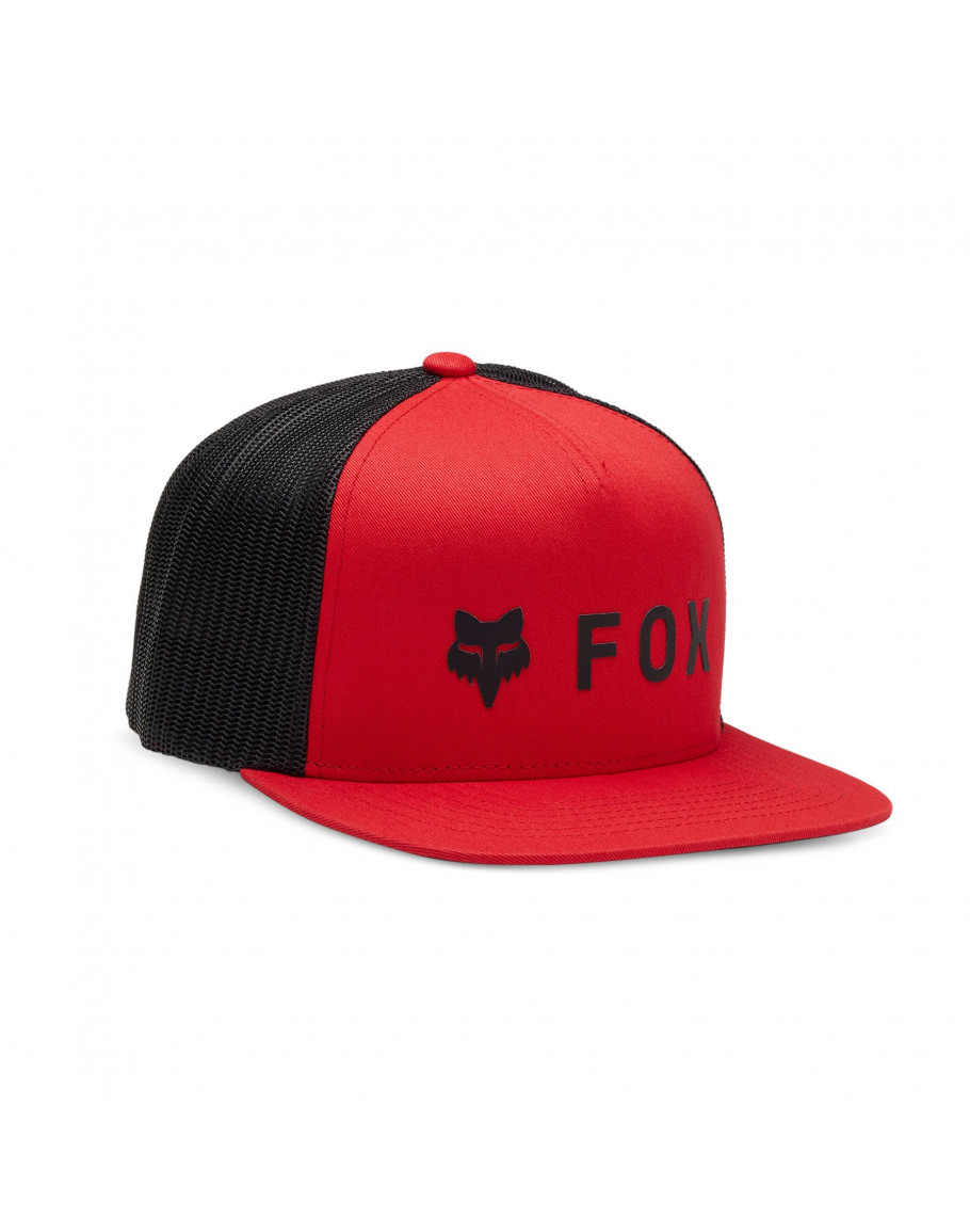 Šiltovka Fox Absolute Mesh Snapback flame red