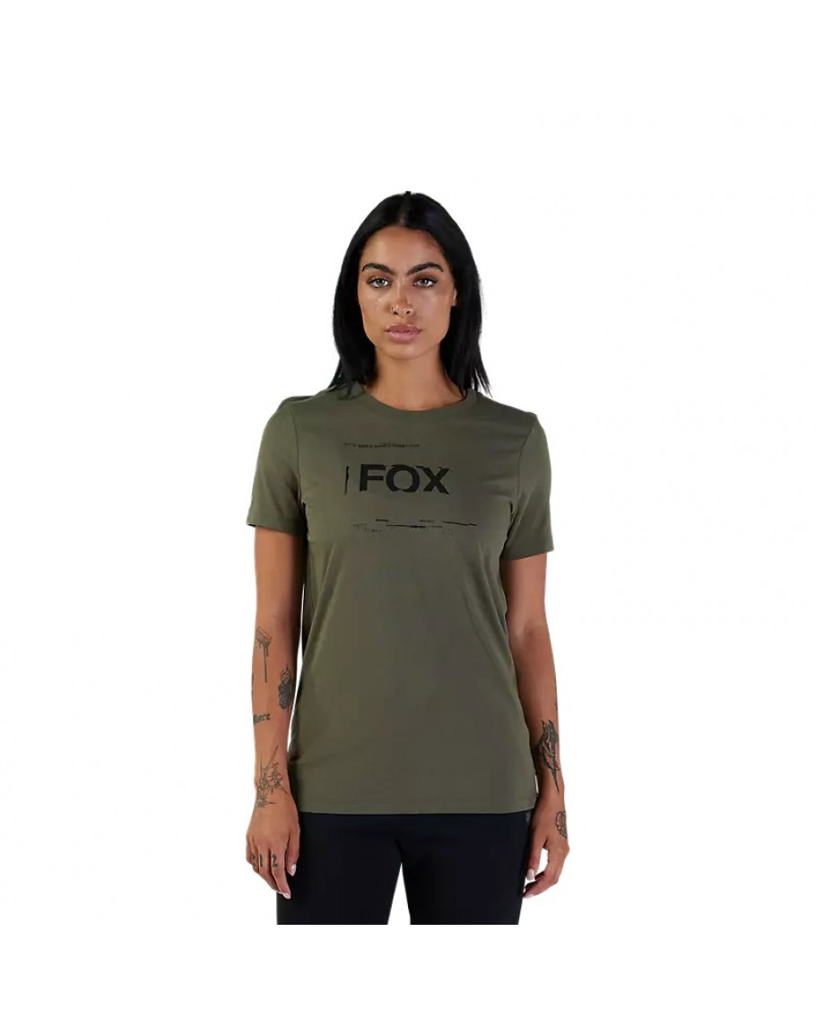 Dámske tričko Fox Invent Tomorrow olive green