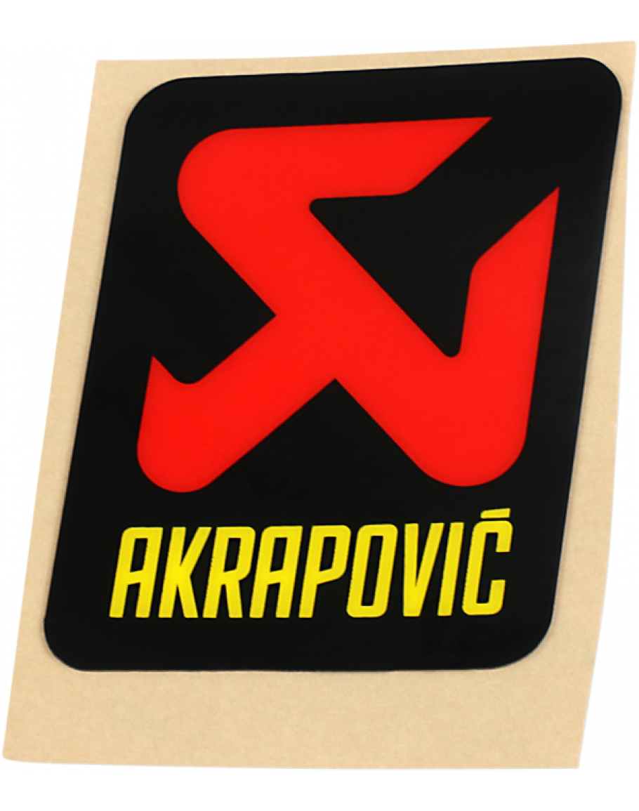 Nálepka na výfuk Akrapovič