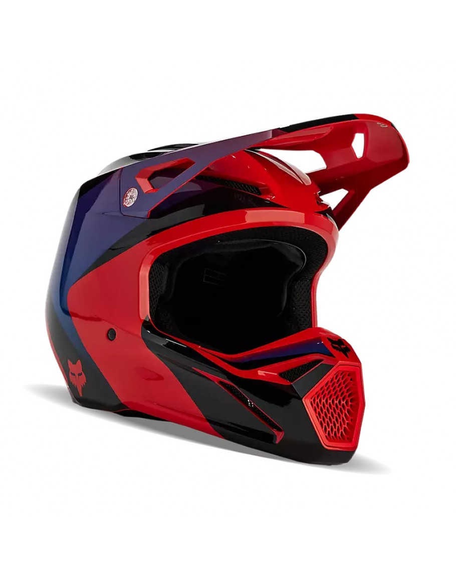 Prilba FOX V1 Streak fluorescent red 2024