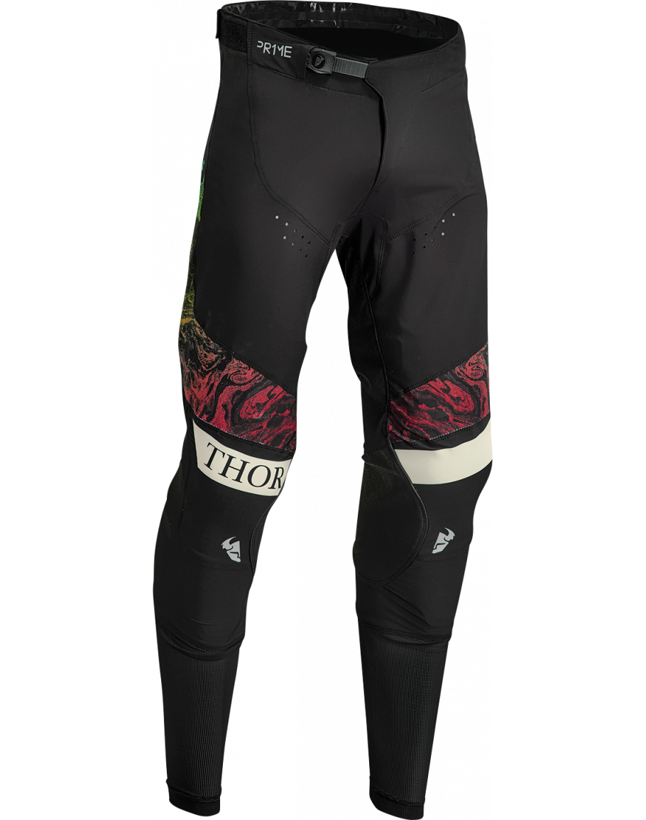 Nohavice Thor Pulse CNTSHP black/red