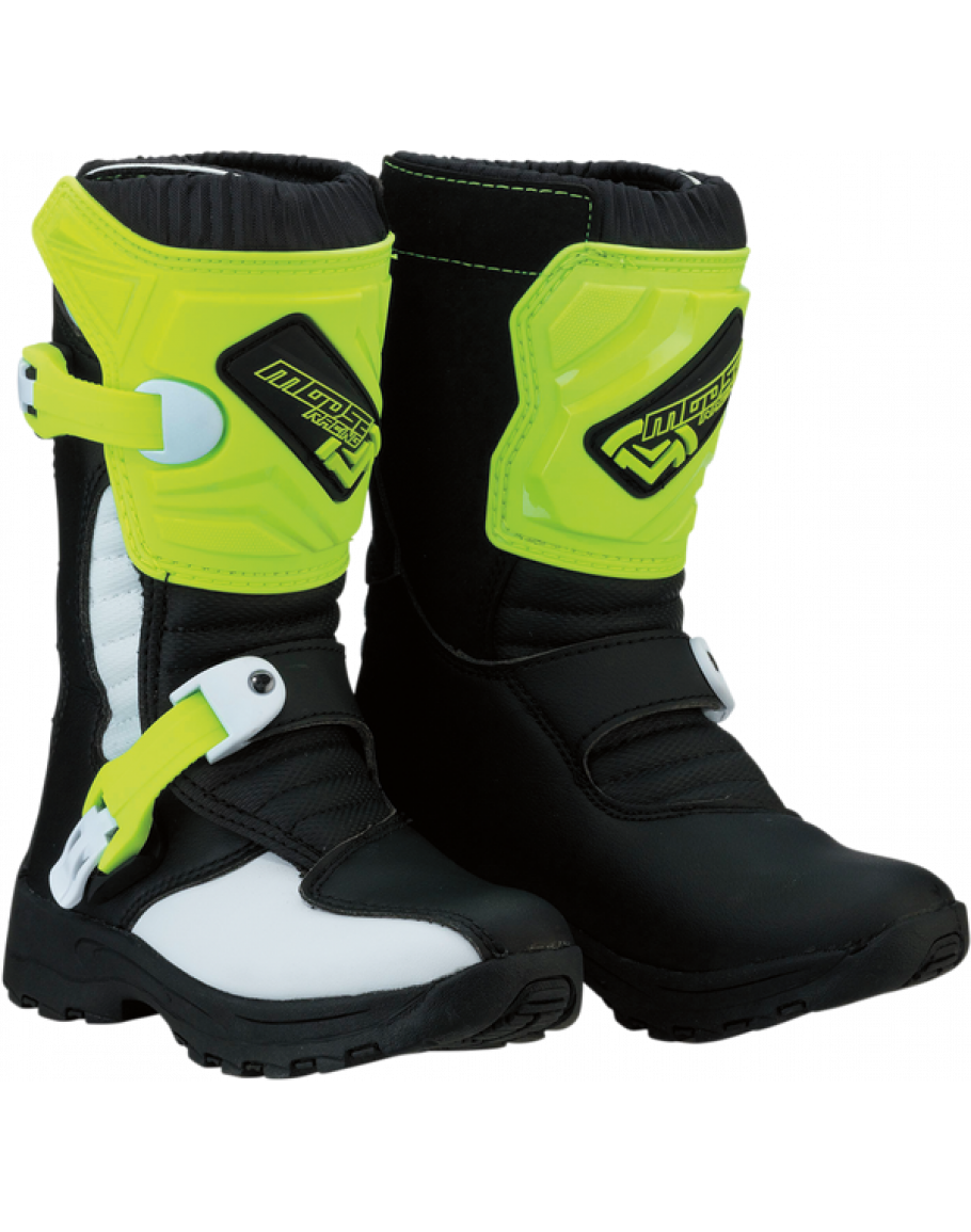 Čižmy Moose Racing S18C M1.3 black/neon yellow detské
