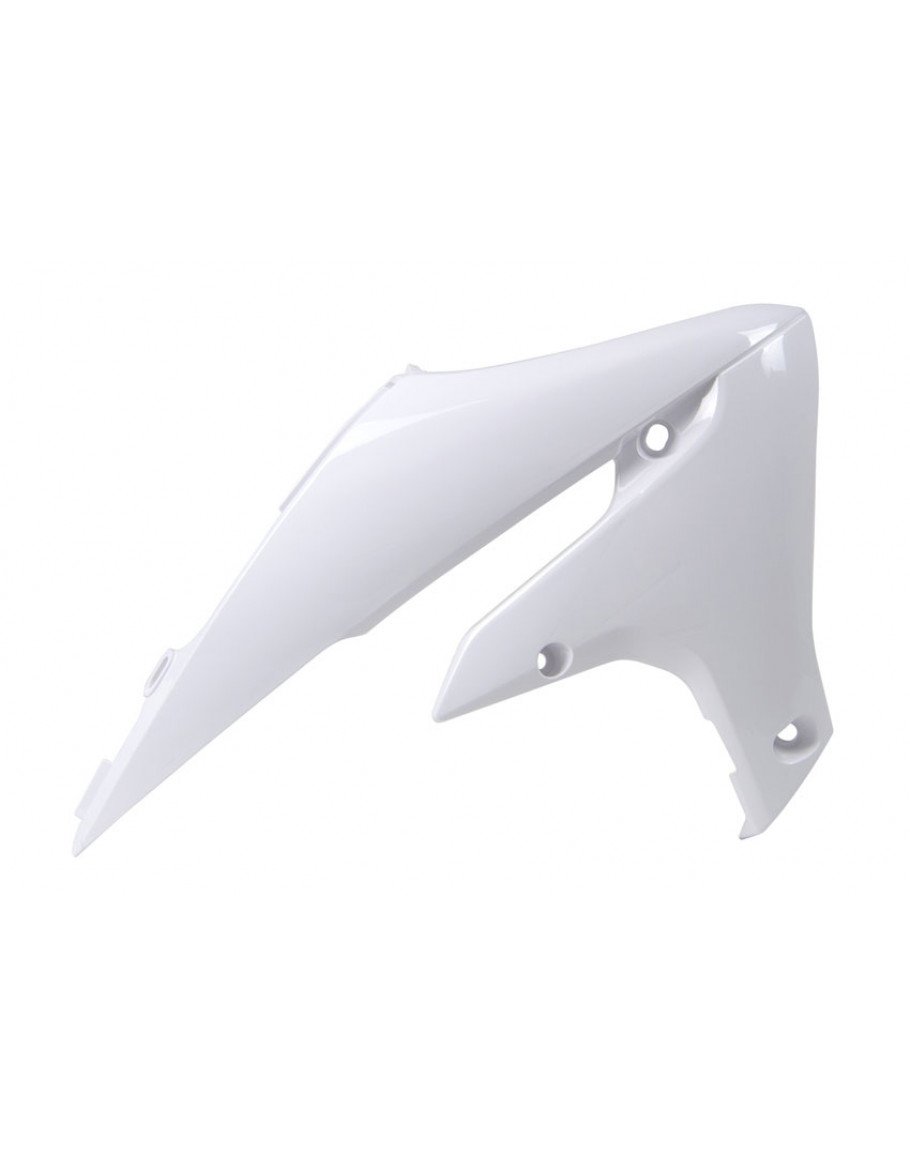 Kryty chladičov YZF 450 18-20, YZF 250 19-20,WRF 250 20,WRF 450 19-20 biele