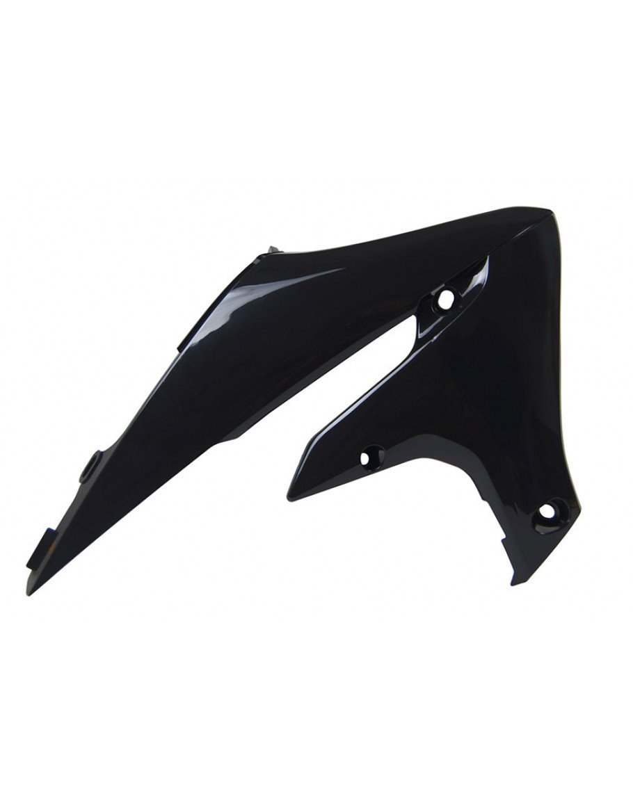 Kryty chladičov YZF 450 18-20, YZF 250 19-20,WRF 250 20,WRF 450 19-20 čierne