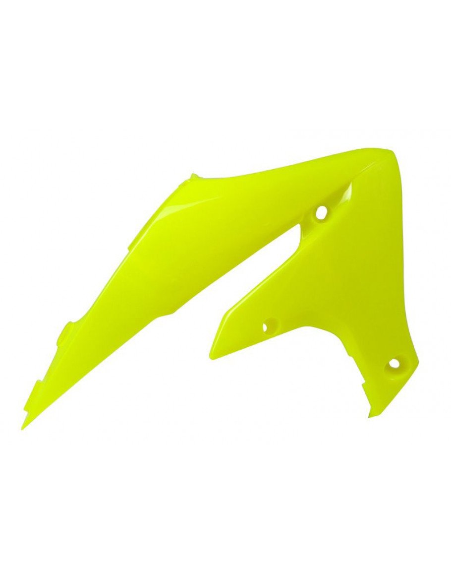 Kryty chladičov YZF 450 18-20, YZF 250 19-20,WRF 250 20,WRF 450 19-20 neon yellow