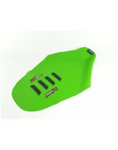 Poťah sedadla CrossX UGS wave Kawasaki KXF 450 12-15,KXF 250 13-16 zeleno-čierny