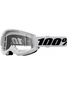 100% Strata 2 White s čírym sklom