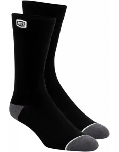 Ponožky 100% SOLID black 40-43